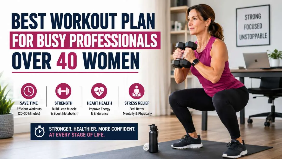 The Executive Workout Plan: Efficient Fitness for Over 40s
